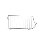 Séparation corbeille fil 40 x 22 cm zingué - Séparateur panier fil métal