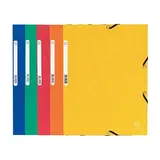 Chemise à élastiques 3 rabats cartonnée 24x32cm, coloris assortis