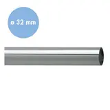 Tube ø 32 mm L 300 cm ép. 1,2 mm métal chromé