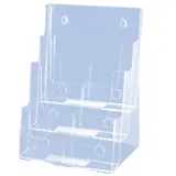 Porte-brochures 3 cases A4
