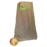 Sac fruits et légumes kraft brun 1kg 14 x 6 x 31 cm - Sac papier primeur - Lot de 1000