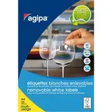Étiquettes adhésives amovibles 