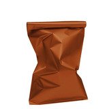 Pochette cadeau métallisée orange 30 x 50 cm - Sachet cadeau orange - Lot de 50