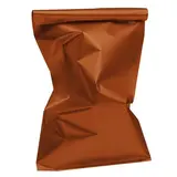 Pochette cadeau métallisée orange 40 x 60 cm - Sachet cadeau orange - Lot de 25