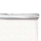 Film fleuriste - Film polypropylène Étoiles blanches 80 cm x 120 m 35 µ