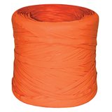Raphia synthétique orange 200m