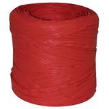 Raphia synthétique rouge 200m