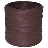 Raphia synthétique chocolat 200 m