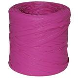 Raphia synthétique rose 200m