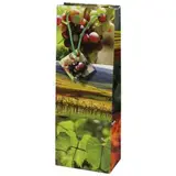 Sacs pelliculés 1 bouteille - motif vigne