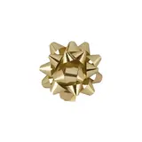 Étoiles adhésives or effet miroir ø 40 mm - paquet de 76