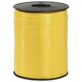 Bolduc mat jaune standard 7 mm x 500 m polypropylène