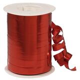 Bolduc rouge effet miroir 10 mm x 250 m - Bolducs, noeuds et rubans Noël