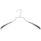 Cintre antidérapant métal fil gainé PVC Noir L 43,5 cm - Lot de 60