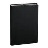 Agenda semainier 2026 Quo Vadis ministre S impala spiralé - noir - 16x24cm - 1 semaine sur 2 pages