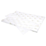 Papier de soie blanc imprimé or Plaisir d'offrir 18g/m² 50 x 75 cm, 120 feuilles - Papiers de soie