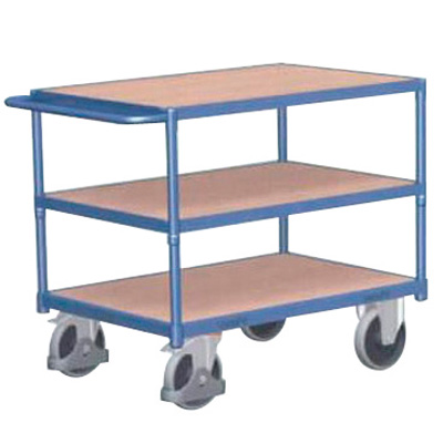 Servante d'atelier 3 plateaux pour charges lourdes force 500 kg - Chariots manutention