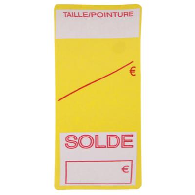 Étiquettes adhésives Soldé - Étiquettes soldé