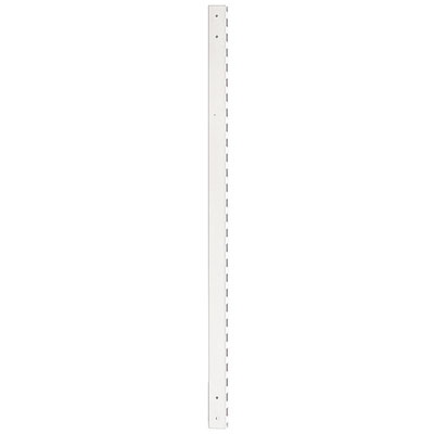 Montant 2 faces double perforation - Ligne Store blanc pas de 50 mm