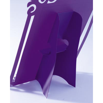 Cadre baroque à poser A5 violet - Porte-visuels de comptoir-1