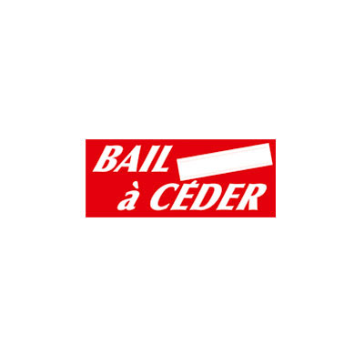 Affiche Bail à céder - Cessation d'activité/fermeture