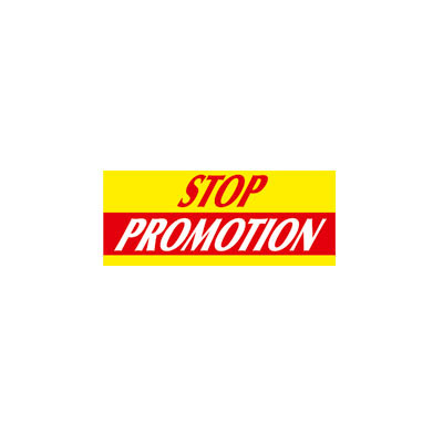 Affiche Stop promotion - Opérations commerciales