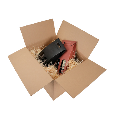 Caisse américaine carton, carton simple cannelure 50x40x30/40cm, paquet de 10 - Caisses américaines cartons-3