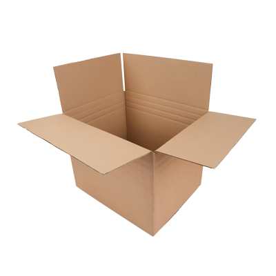 Caisse américaine carton, carton simple cannelure 50x40x30/40cm, paquet de 10 - Caisses américaines cartons-4