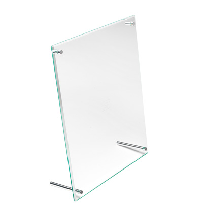 Cadre photo/affiche à poser - Porte-visuels de comptoir