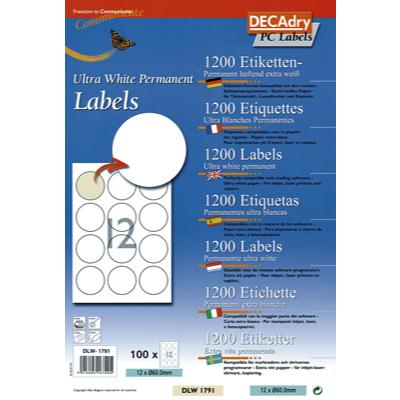 Étiquettes adhésives - Gommettes de couleur
