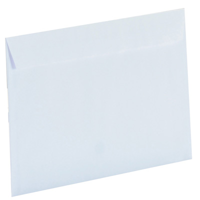 Pochette blanche C4 229 x 324 mm 90g sans fenêtre La Couronne - Paquet de 50 - Enveloppes blanches-1