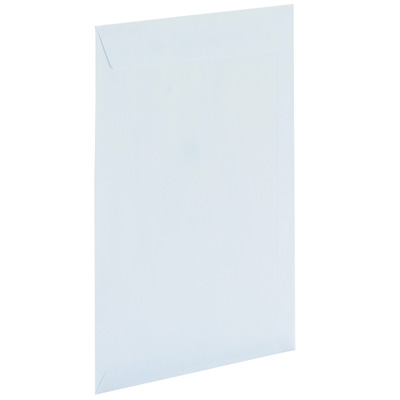 Pochette blanche C4 229 x 324 mm 90g sans fenêtre La Couronne - Paquet de 250 - Enveloppes blanches-2