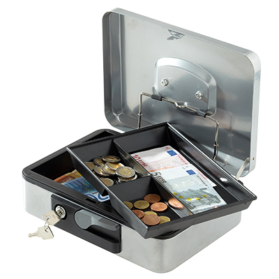 Caisse à monnaie 3 cases - Caisses à monnaie