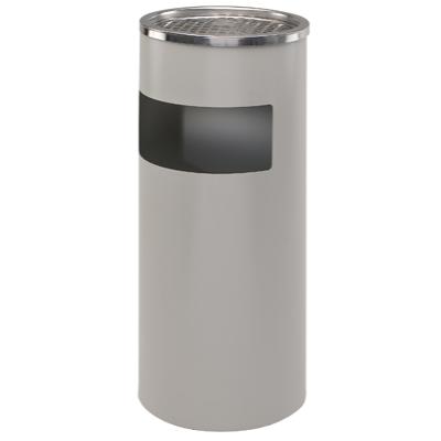Cendrier poubelle - Gris - ø 25 x H 61 cm - Cendriers professionnels