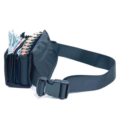 Sacoche porte billets et porte-monnaie - ceinture de service - Sacoches à monnaie