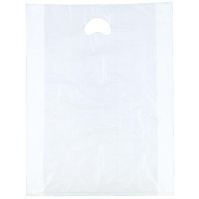 Sacs plastique - Sacs plastique unis, poignées découpées