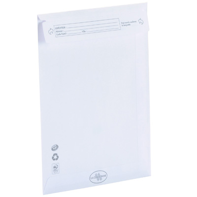 Pochette blanche C5 162 x 229 mm 90g sans fenêtre La Couronne - Paquet de 50 - Enveloppes blanches-2