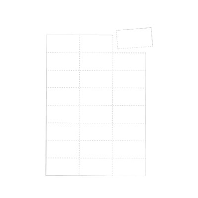 Étiquettes carton pré-découpées - Étiquettes pour porte-étiquettes-1