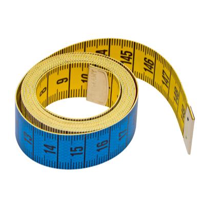 Mètre ruban tricolore BOHIN 150 cm polyfibre - gradué mm – extrémités métal - Accessoires couture