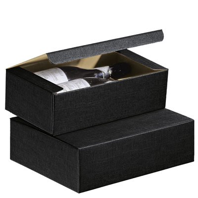 Boîtages Unica 2 bouteilles - Coffrets pour bouteilles de vin, Boîtes pour bouteilles de vin