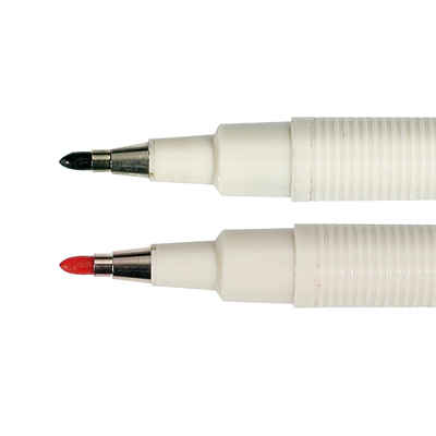 Stylos feutres ARTLINE 210 2 noirs + 1 rouge - Feutres-1