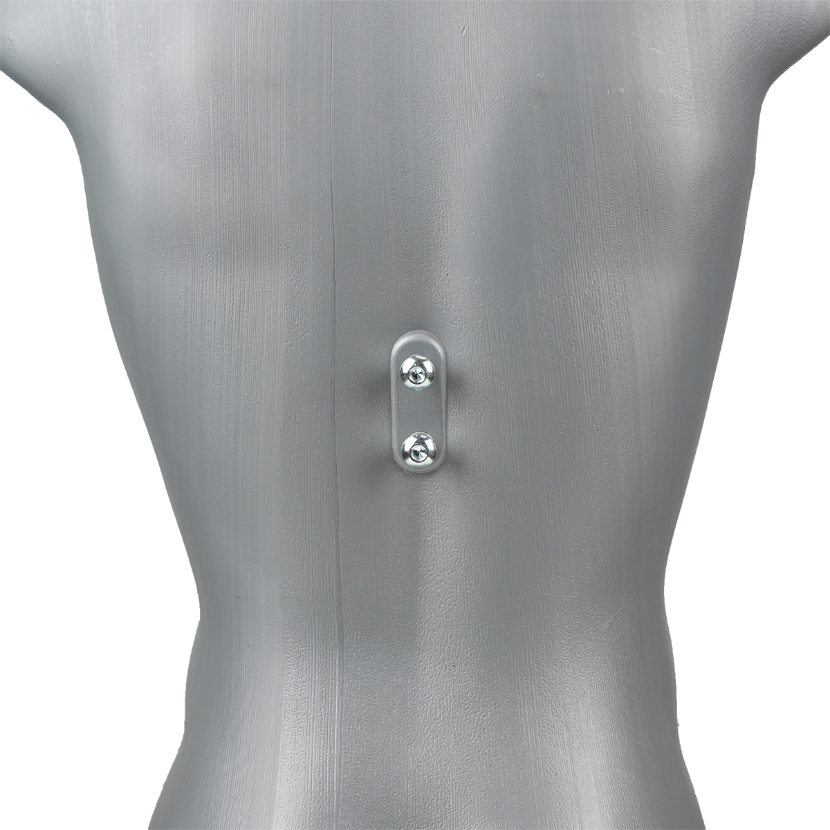 Buste homme plastique H 87 cm - Gris - Bustes ECO-3