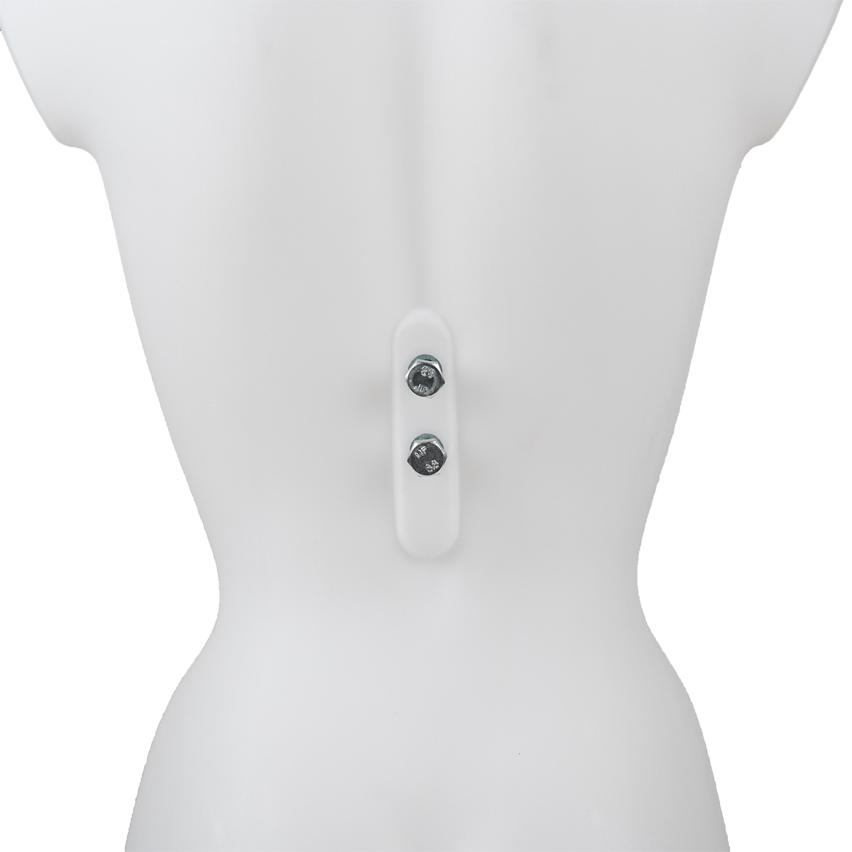 Buste femme blanc plastique H 82 cm - Bustes ECO-3