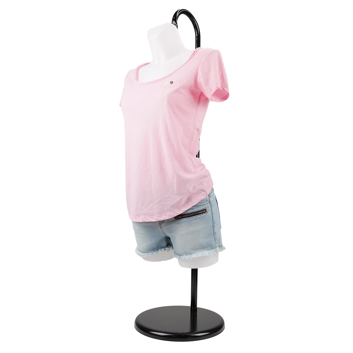 Buste femme blanc plastique H 82 cm - Bustes ECO-7