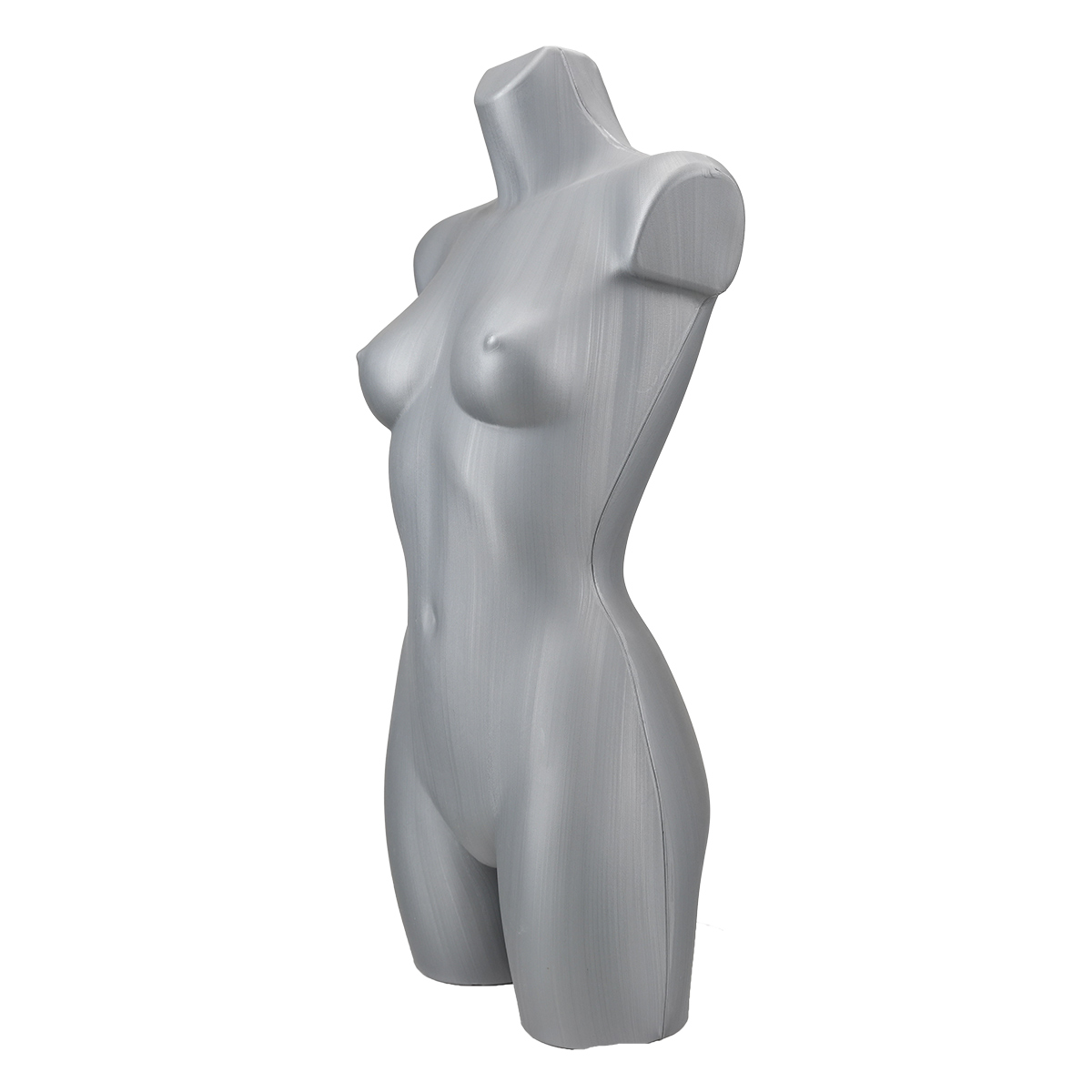 Buste femme plastique H 82 cm - Gris - Bustes ECO-1