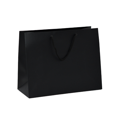 Sacs pelliculés mats à poignées cordelette - Sacs pelliculés poignées cordelette