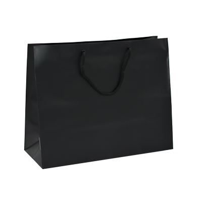 Sacs pelliculés mats à poignées cordelette - Sacs pelliculés poignées cordelette