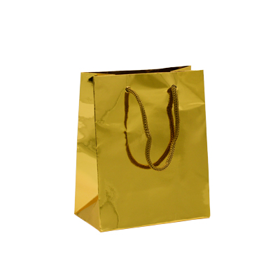 Sacs pelliculés brillants - Sacs pelliculés poignées cordelette