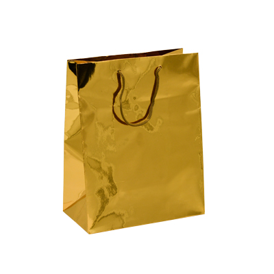 Sacs pelliculés brillants - Sacs pelliculés poignées cordelette