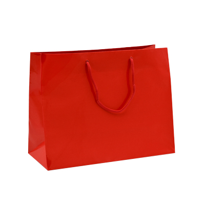 Sacs pelliculés brillants - Sacs pelliculés poignées cordelette